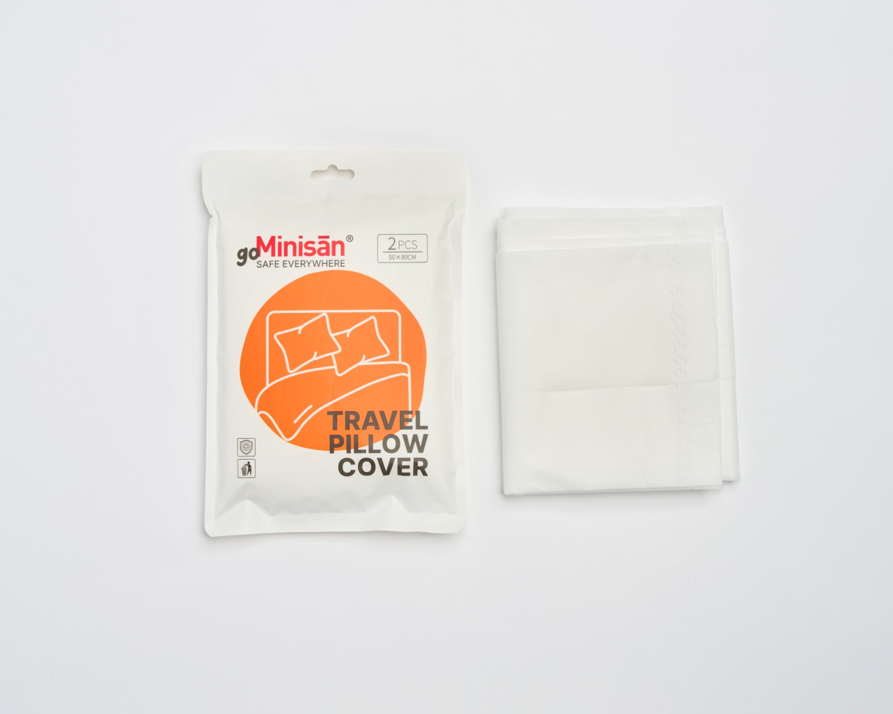 2 SMART PILLOW COVERS: HYGIENIC & STERILE