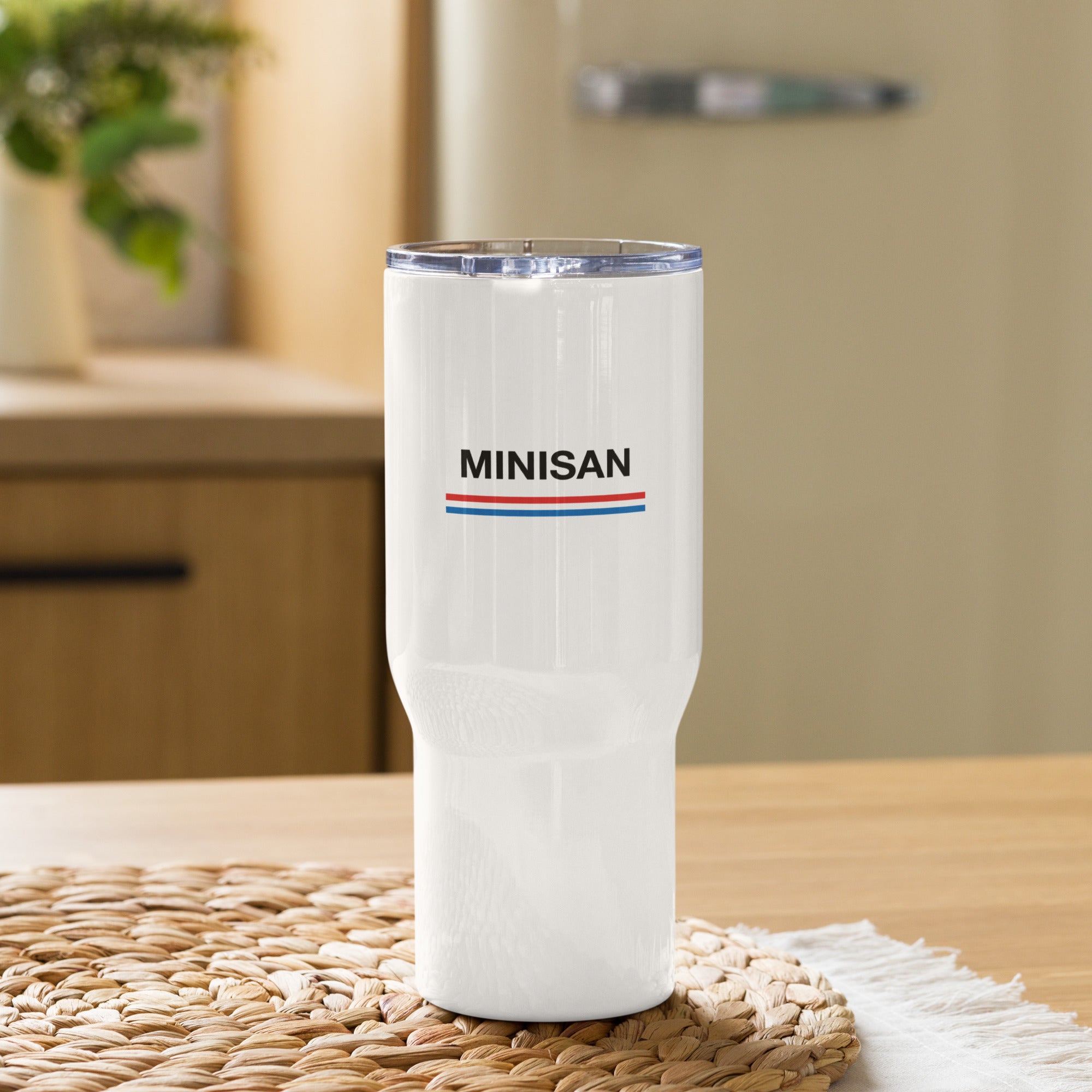 MINISAN Travel mug with a handle